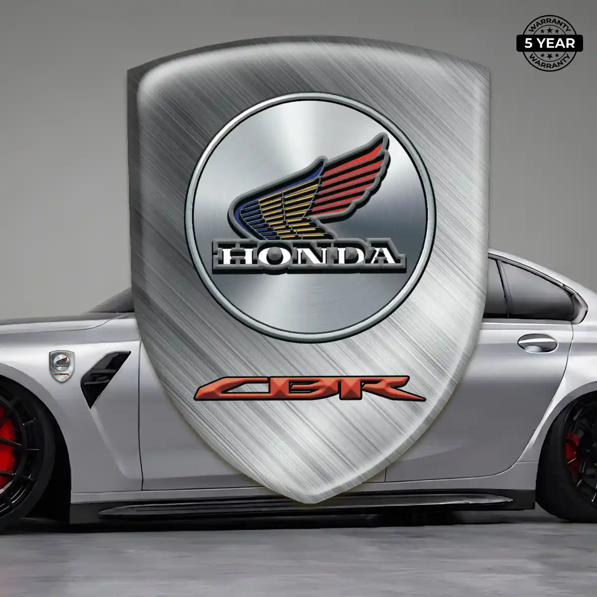 Honda 3D Logo Sticker Sleek Style