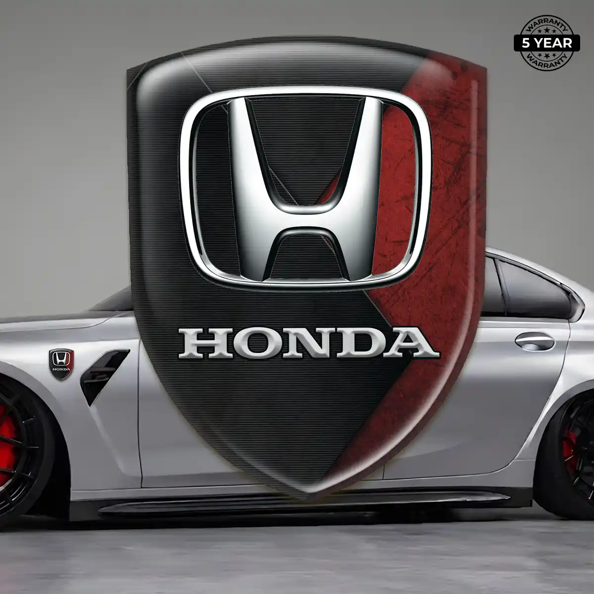 Honda 3D Resin Sticker Interior Luxe
