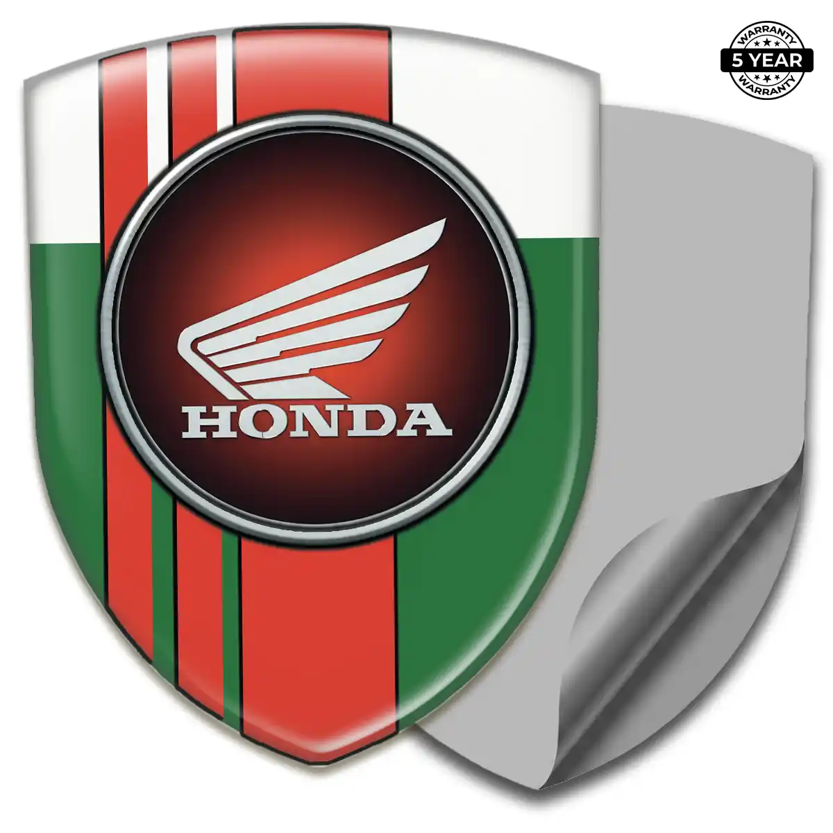 Honda 3D Resin Sticker Premium Dome
