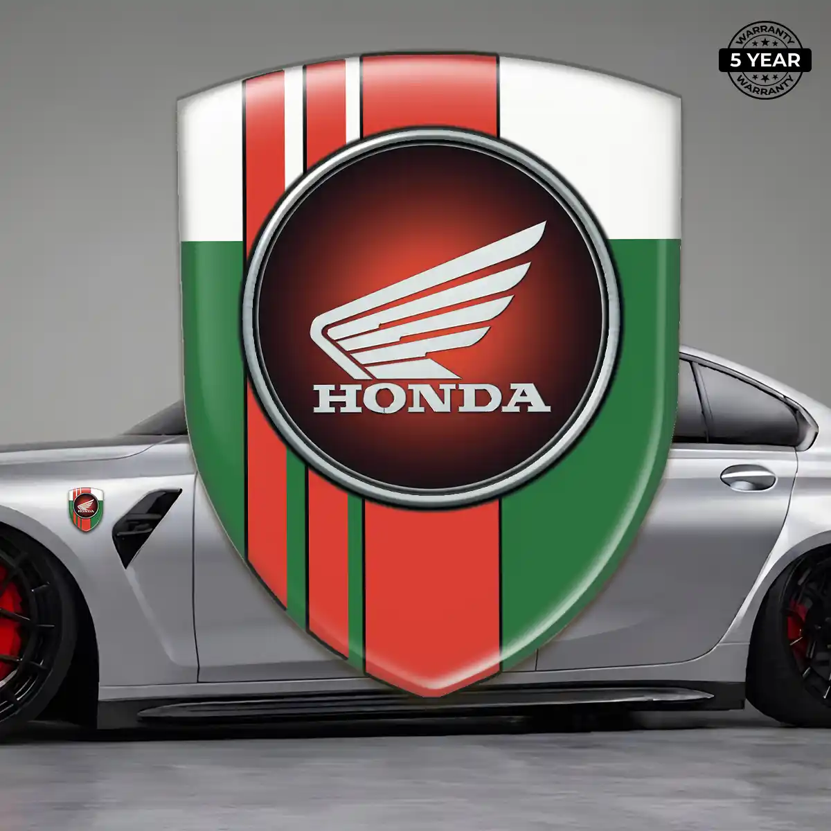 Honda 3D Resin Sticker Premium Dome