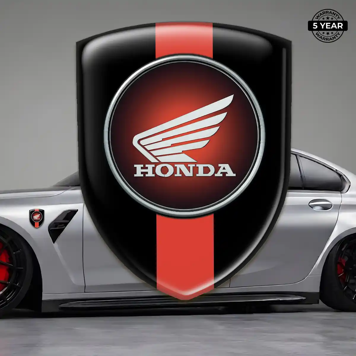 Honda 3D Resin Sticker Prime Quality