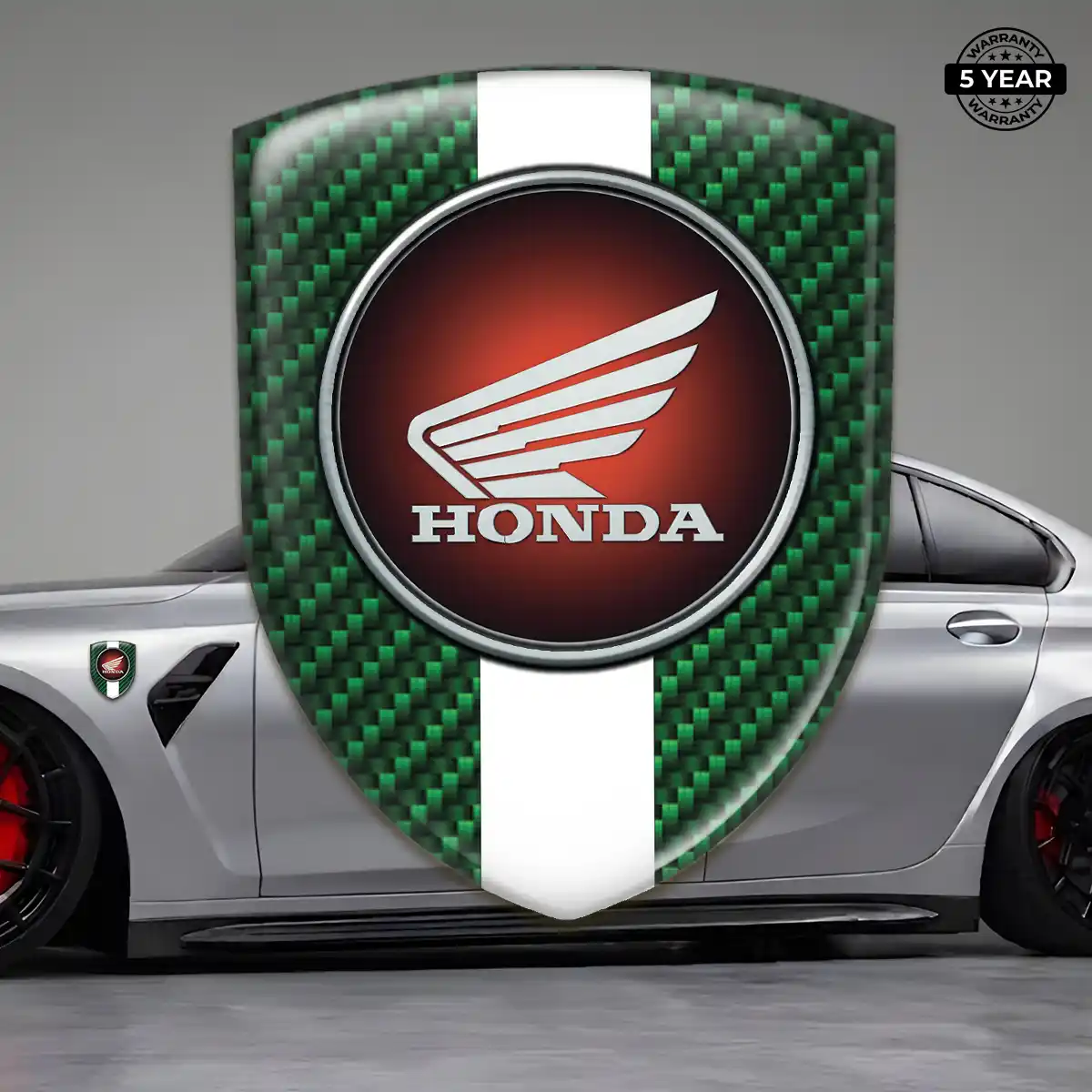 Honda Automotive Emblem Sticker Cabin Style