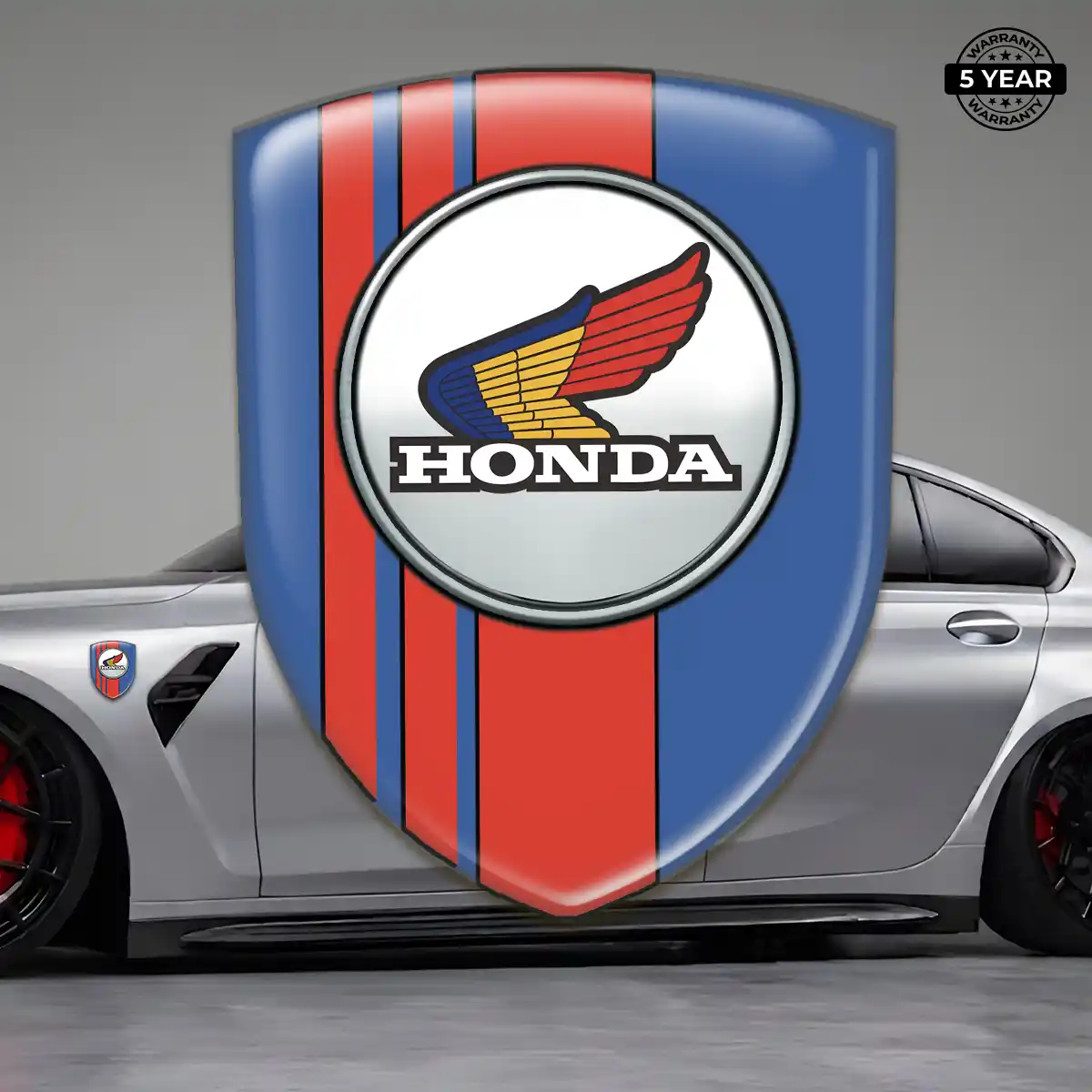 Honda Automotive Emblem Sticker Interior Elegance