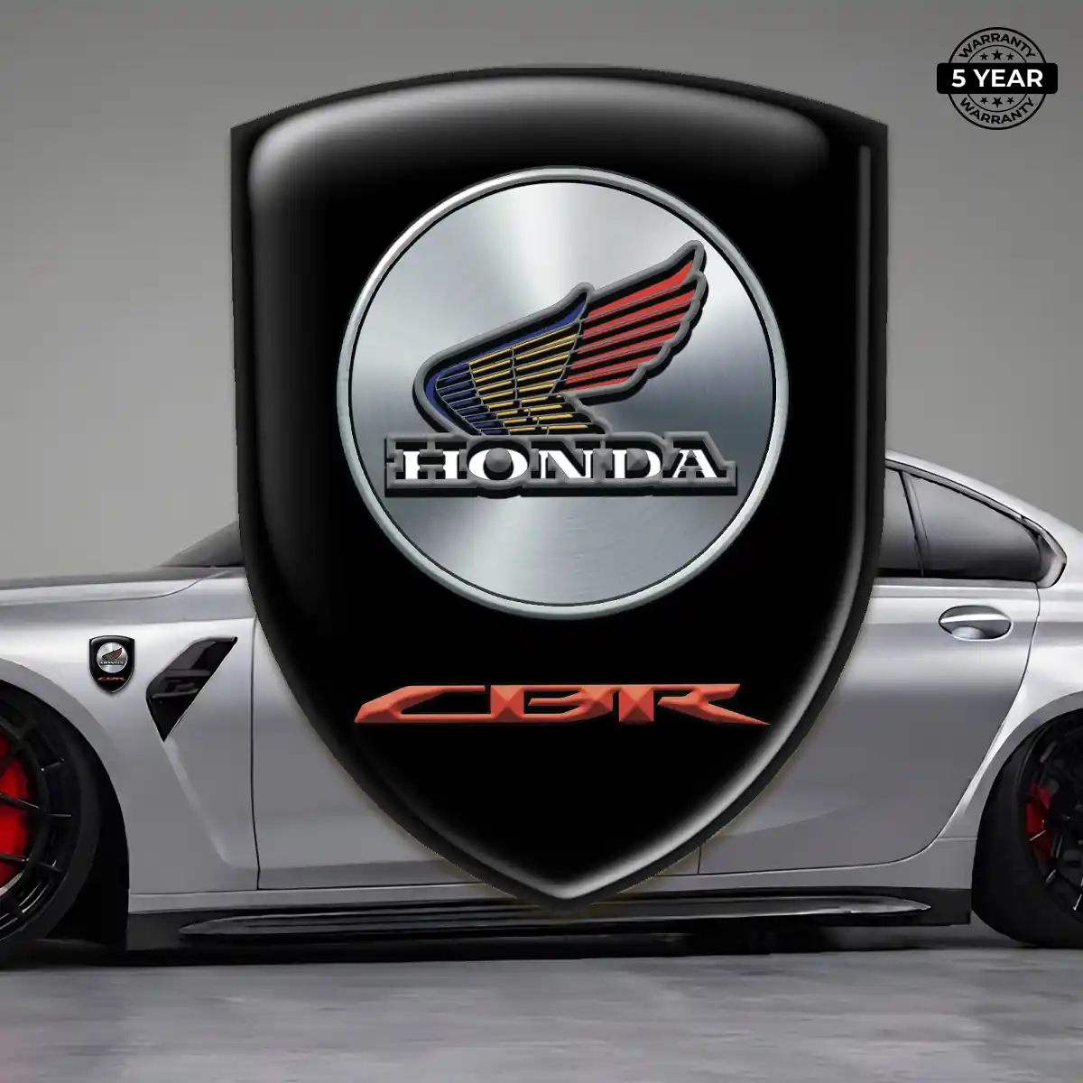 Honda Automotive Emblem Sticker Resin Luxe