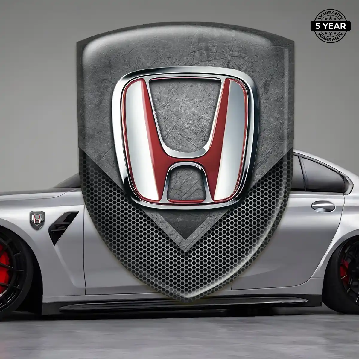 Honda Automotive Emblem Sticker Signature Grade