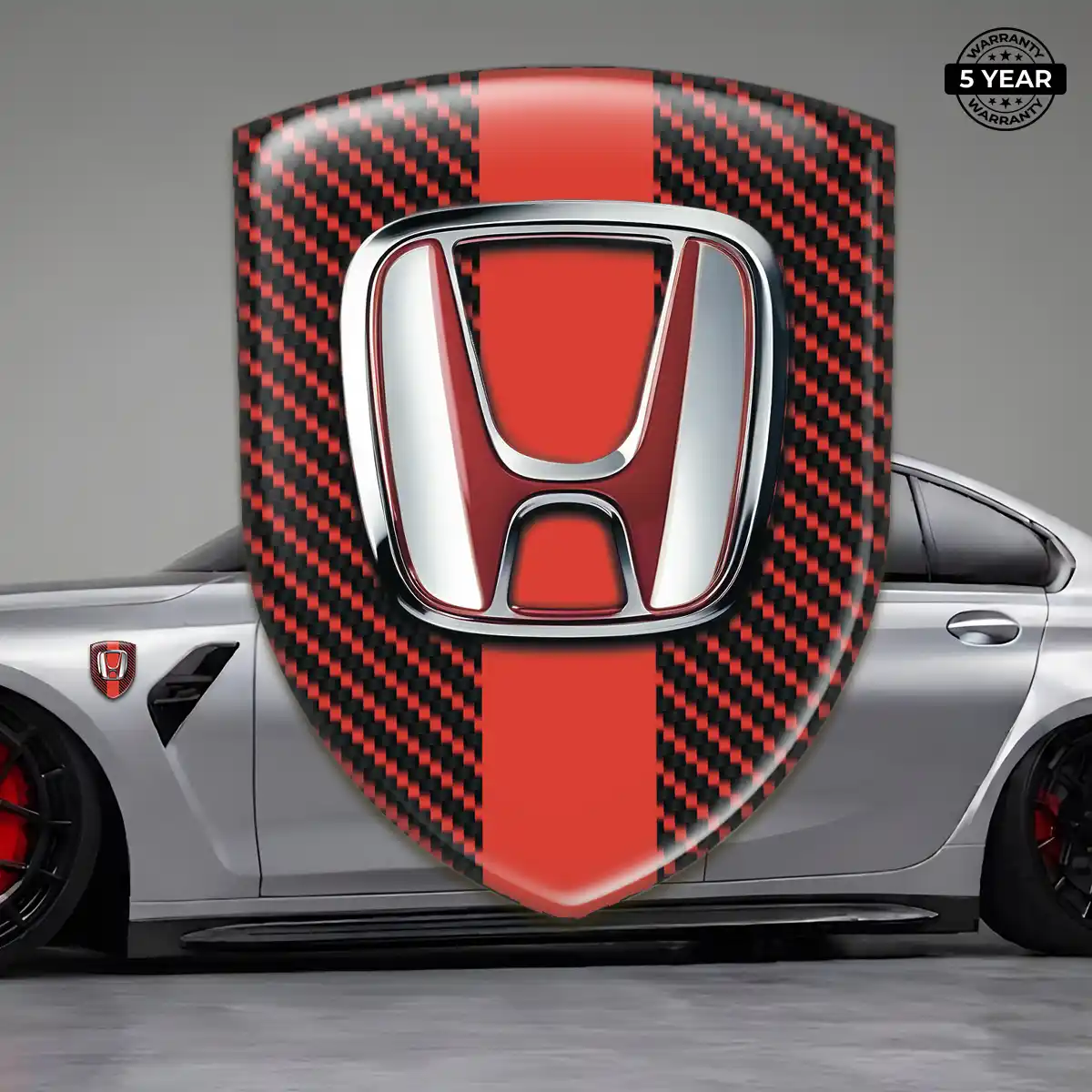 Honda Automotive Logo Sticker Interior Elegance