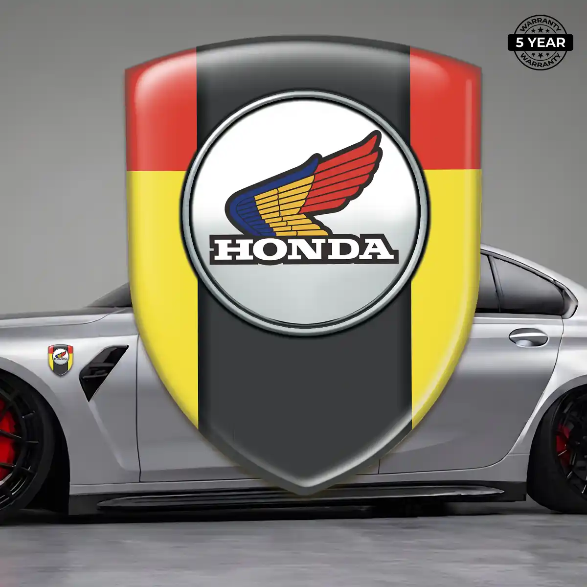 Honda Automotive Logo Sticker Resin Luxe