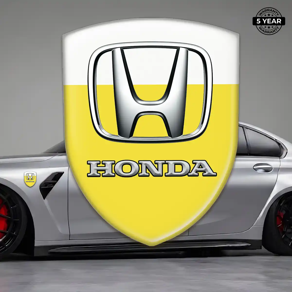 Honda Automotive Logo Sticker Sleek Style