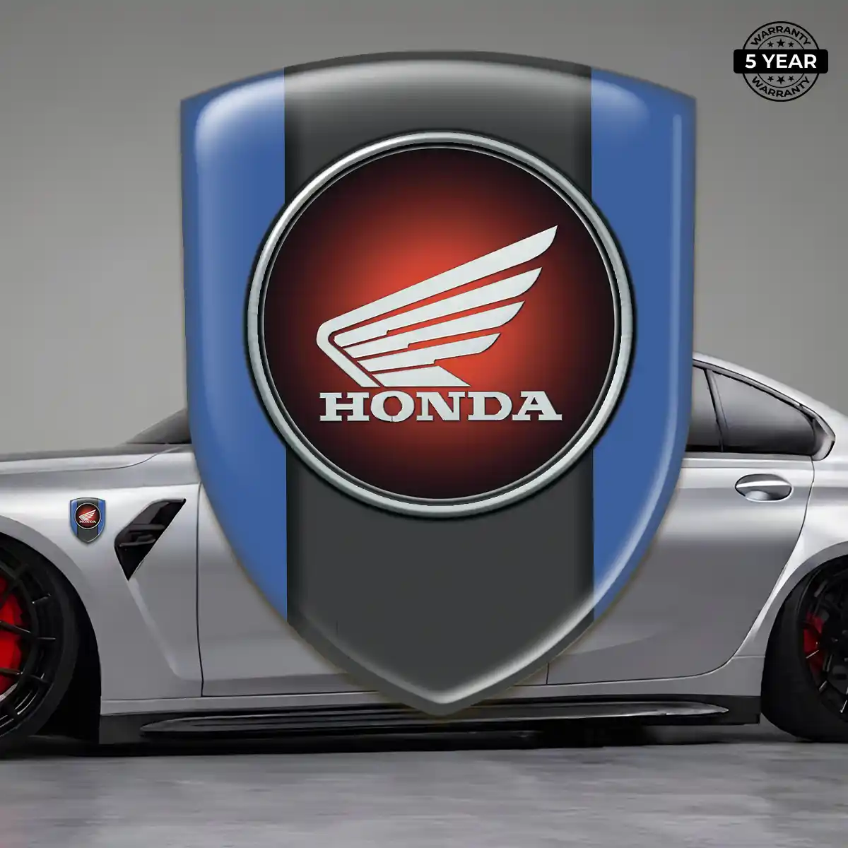 Honda Automotive Resin Decal Refined Design