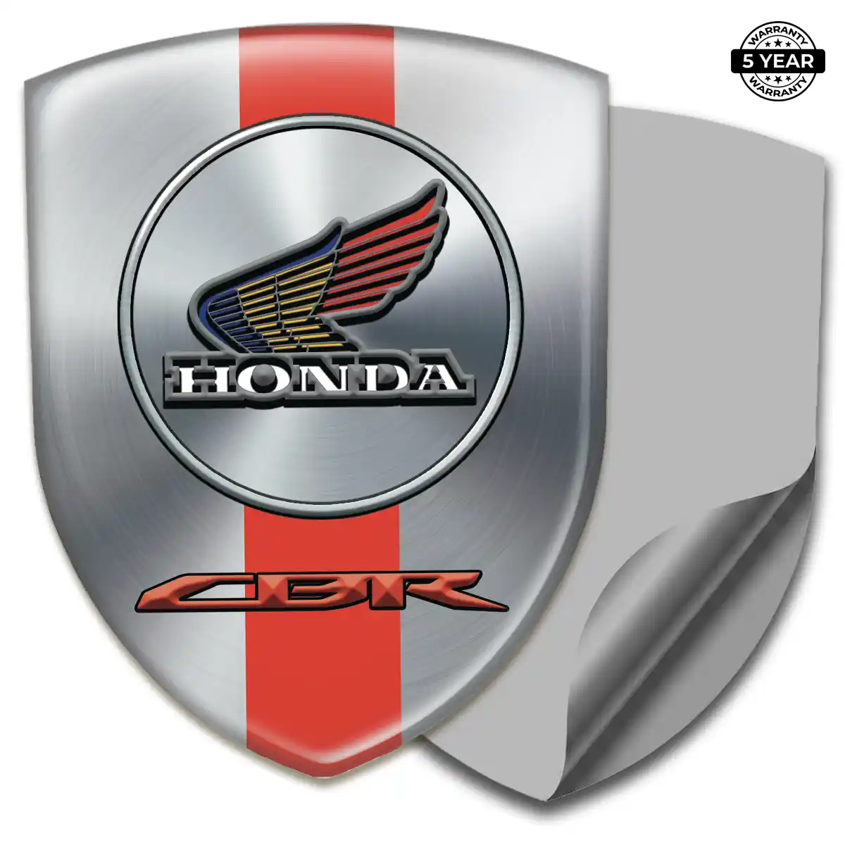 Honda Automotive Resin Decal Sleek Style