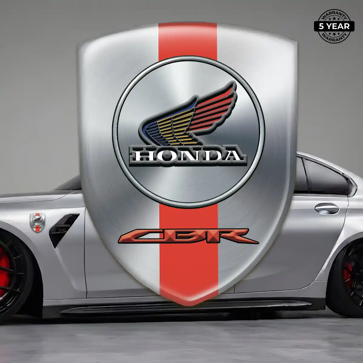 Honda Automotive Resin Decal Sleek Style