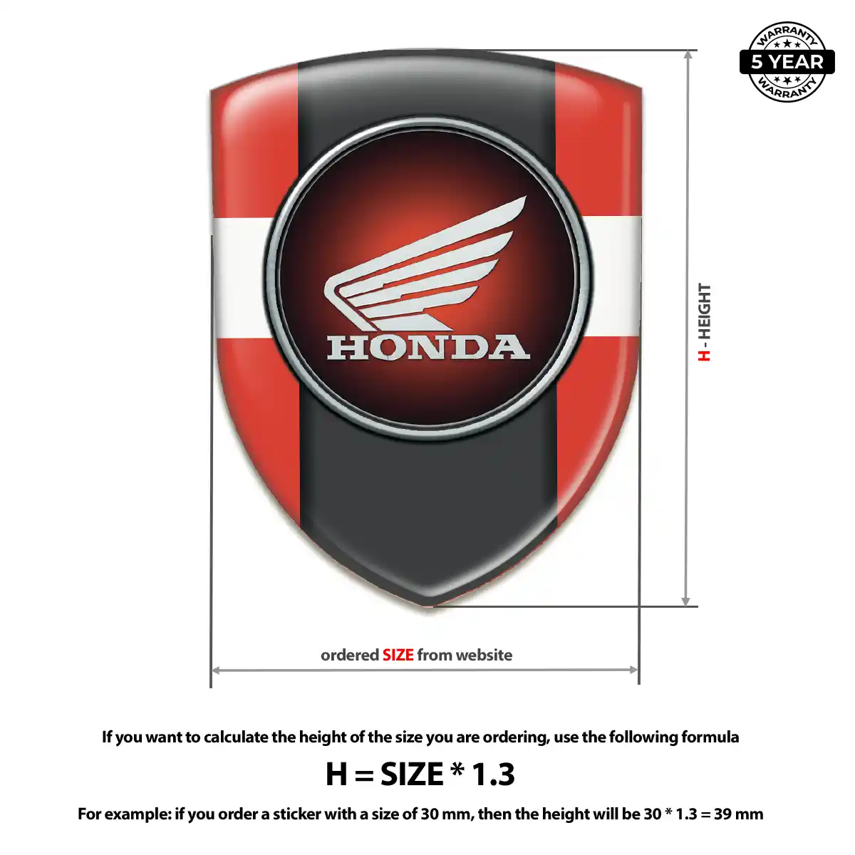 Honda Badge Prestige Line