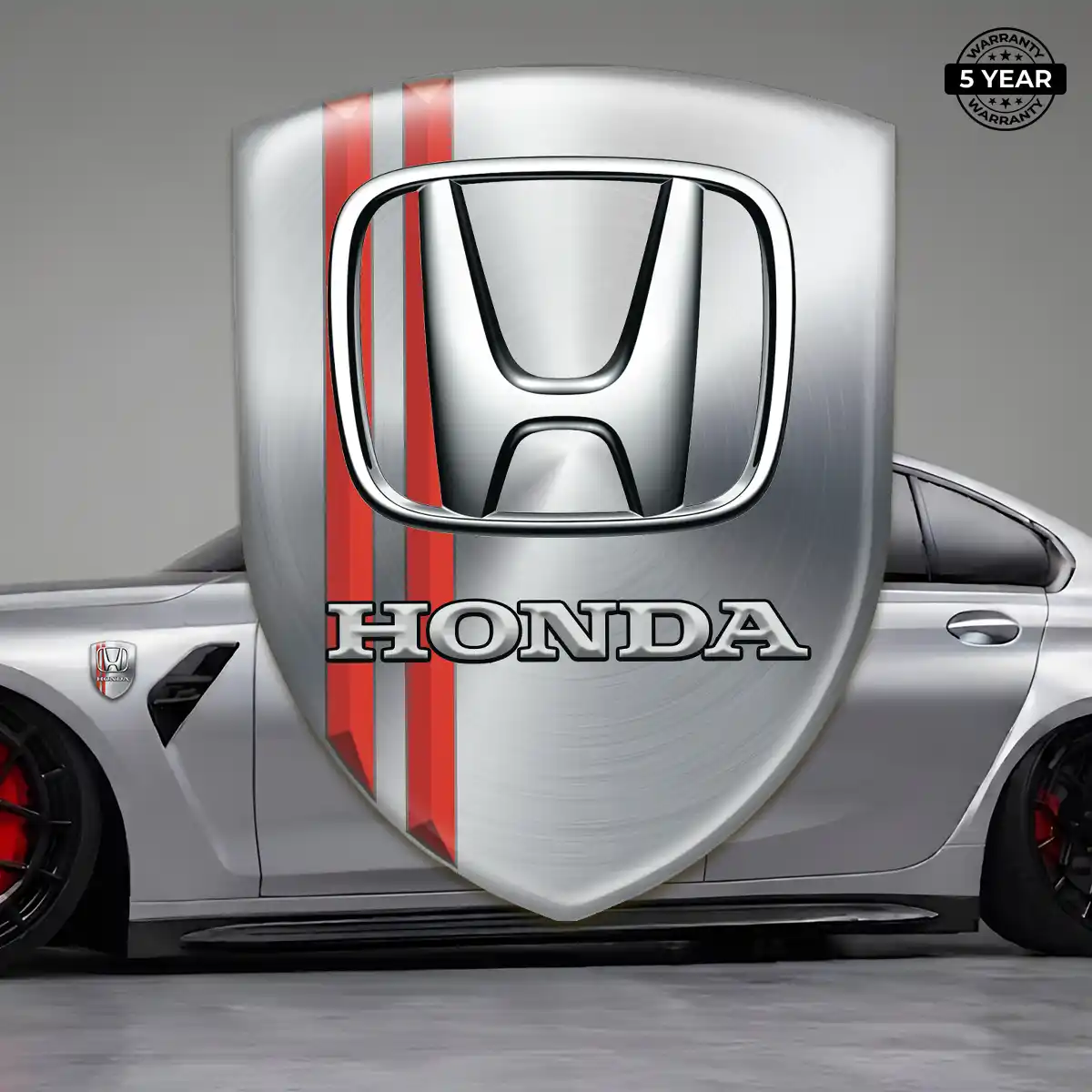 Honda Badge Sleek Style