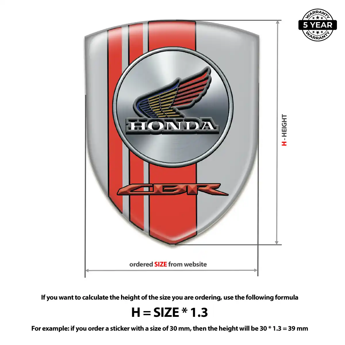 Honda Badge Superior Craft