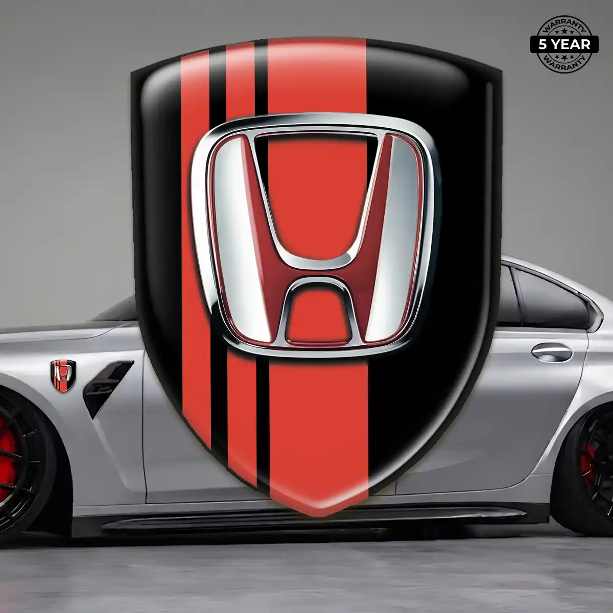 Honda Car Badge Sticker Cabin Style