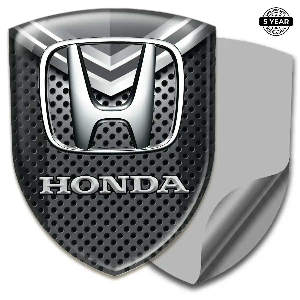 Honda Car Badge Sticker Premium Dome