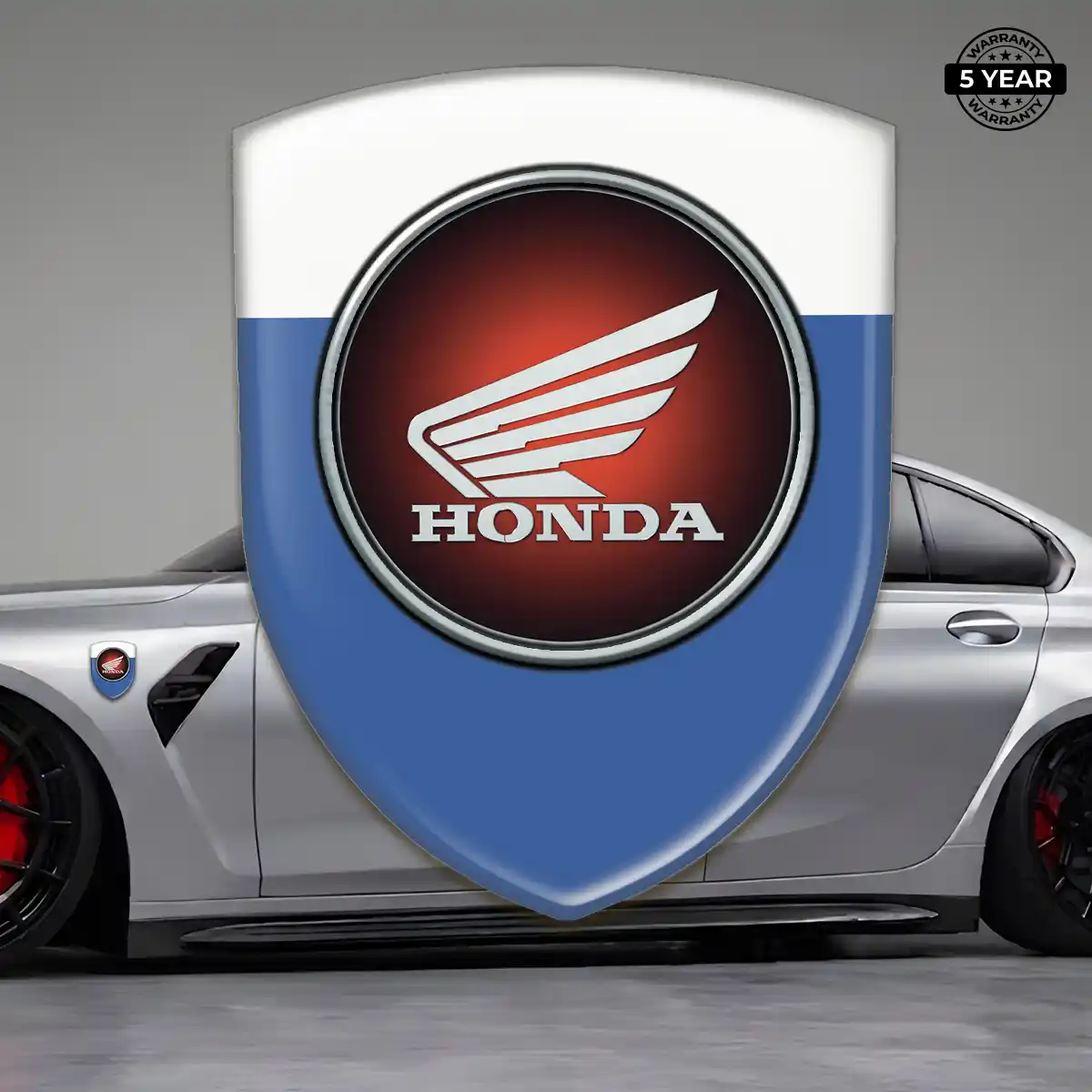 Honda Car Badge Sticker Sleek Style