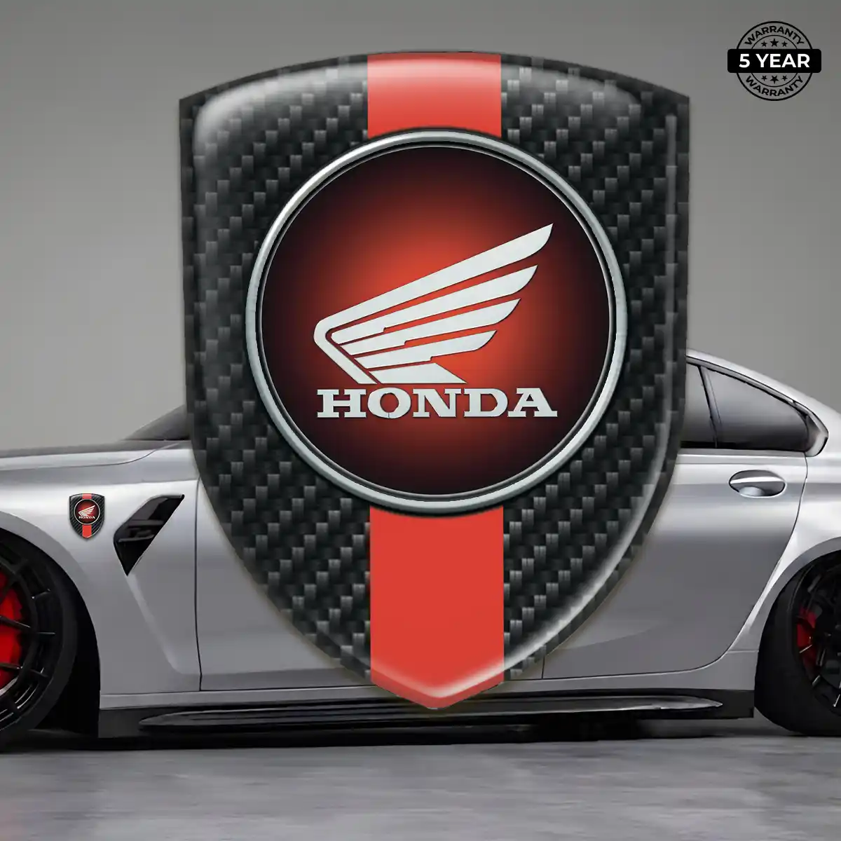 Honda Car Emblem Decal Opulent Line