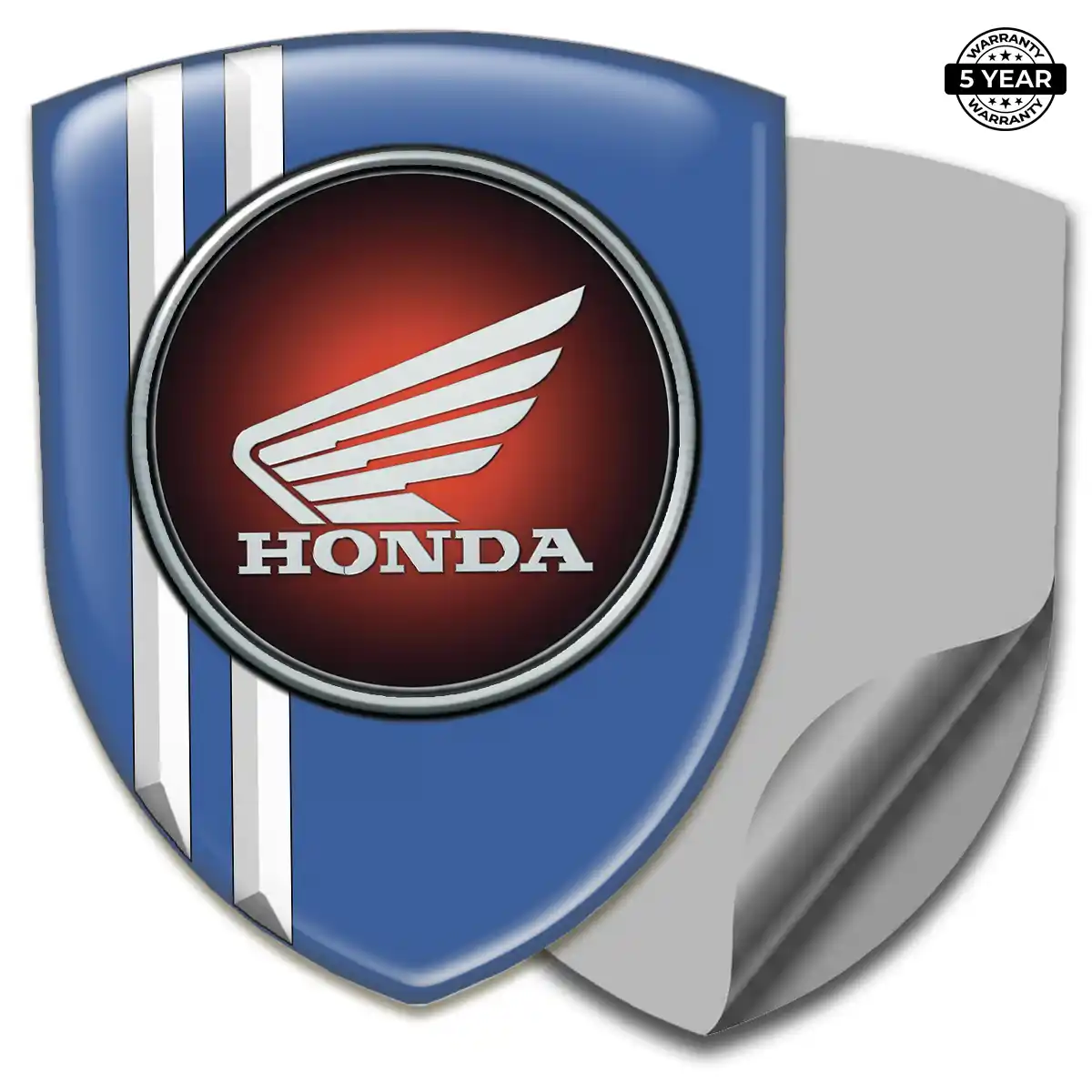 Honda Car Emblem Decal Refined Design