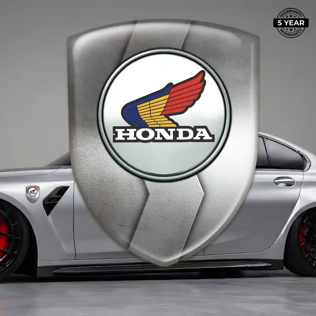 Honda Car Emblem Decal Signature Grade