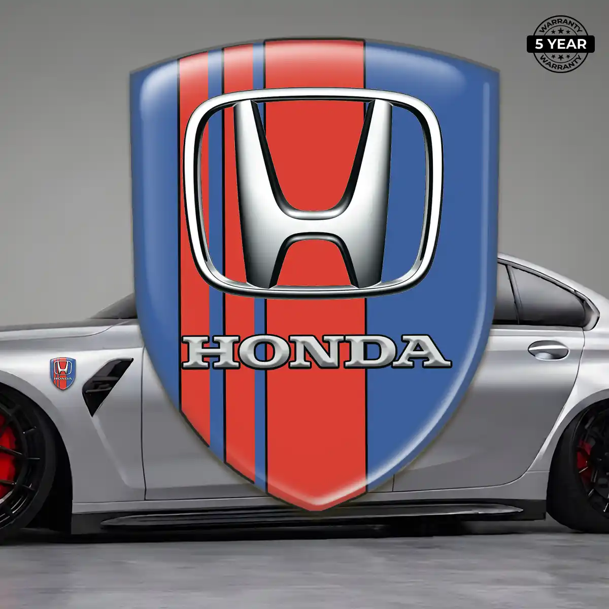 Honda Car Emblem Overlay Cabin Style