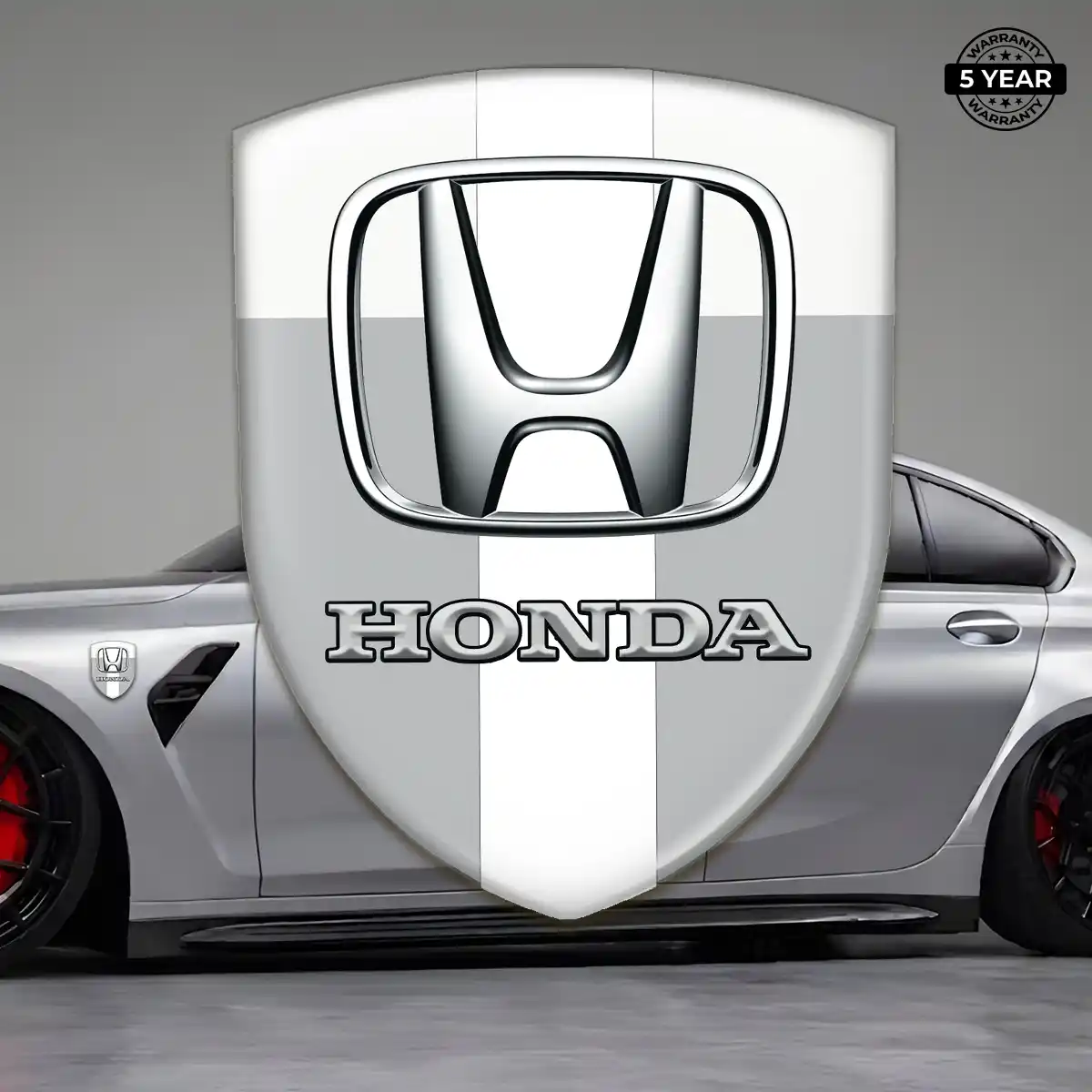Honda Car Emblem Overlay Opulent Line