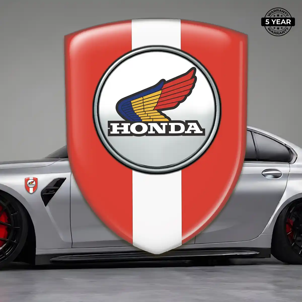 Honda Car Emblem Overlay Prestige Line