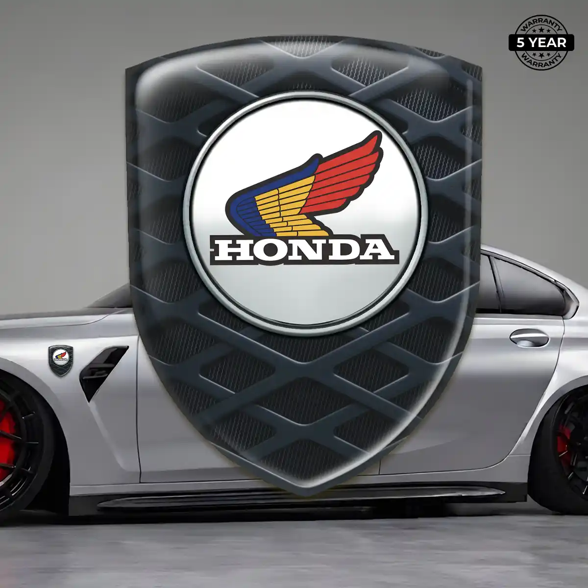 Honda Car Emblem Overlay Superior Craft