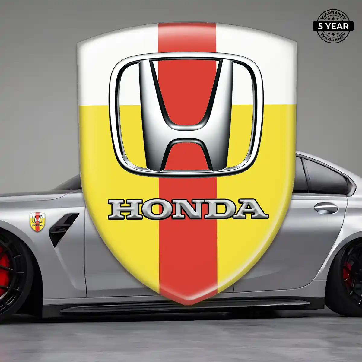 Honda Car Emblem Sticker Deluxe Edition
