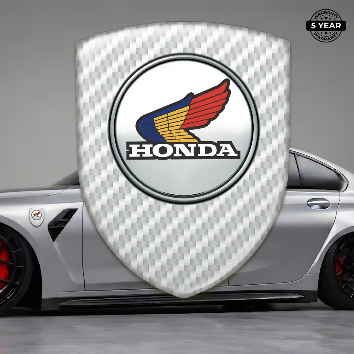 Honda Car Emblem Sticker Elite Finish