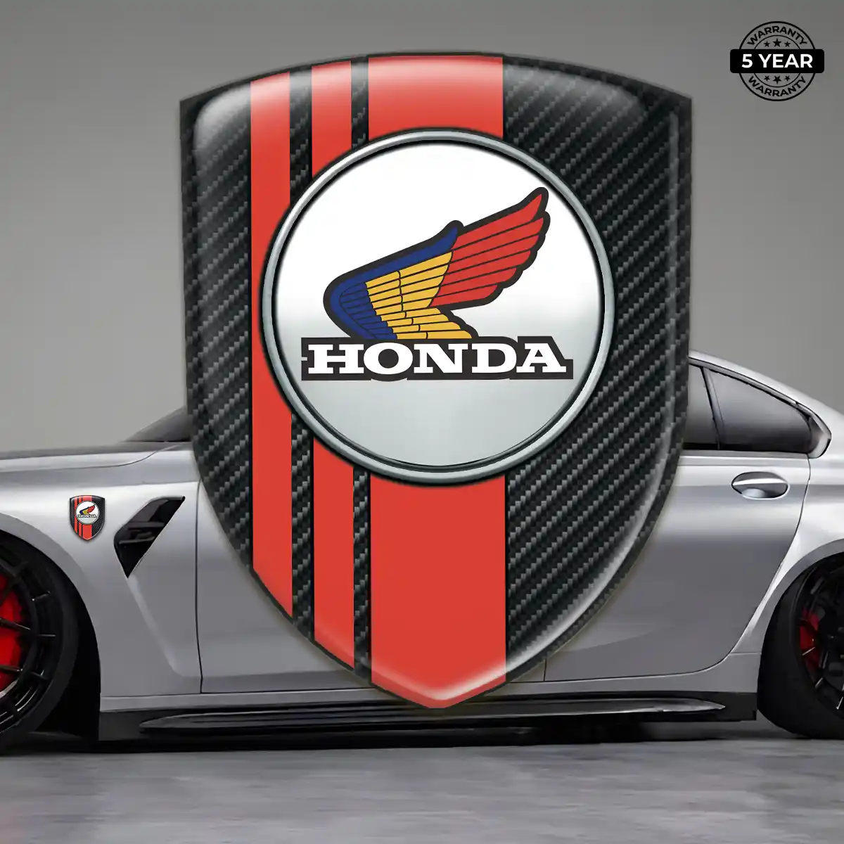 Honda Car Emblem Sticker Exterior Luxe