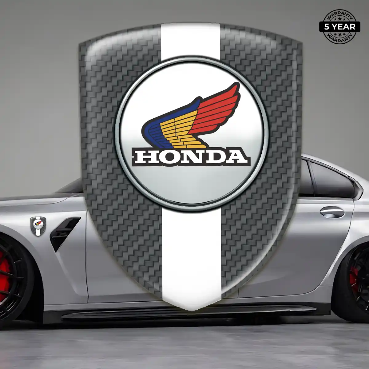 Honda Car Emblem Sticker Opulent Line