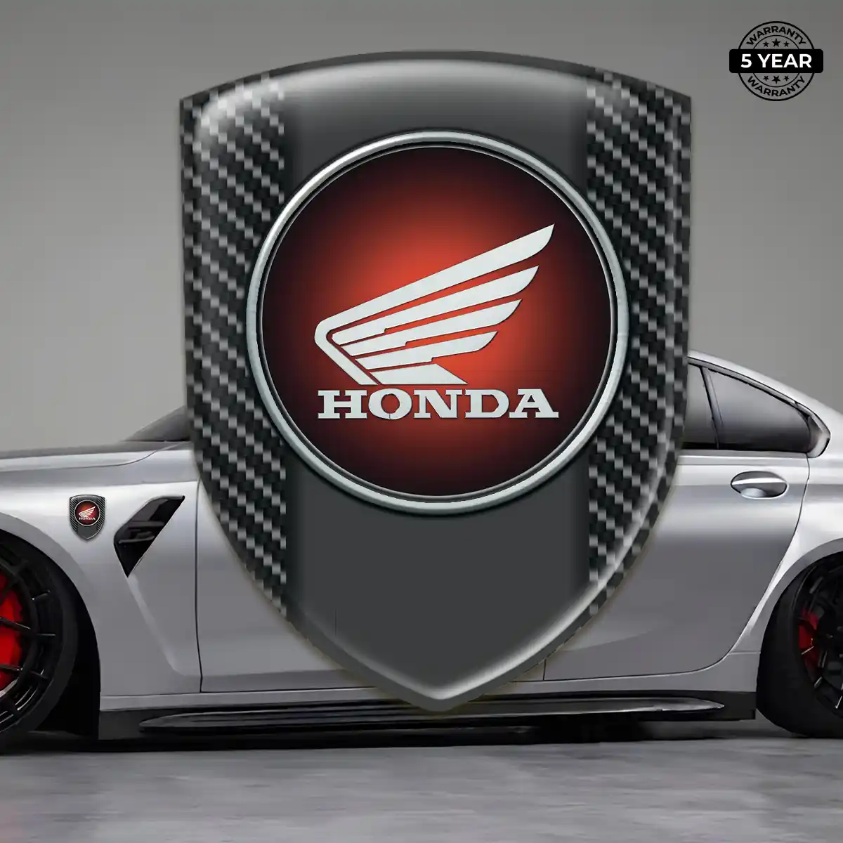 Honda Car Emblem Sticker Prestige Line
