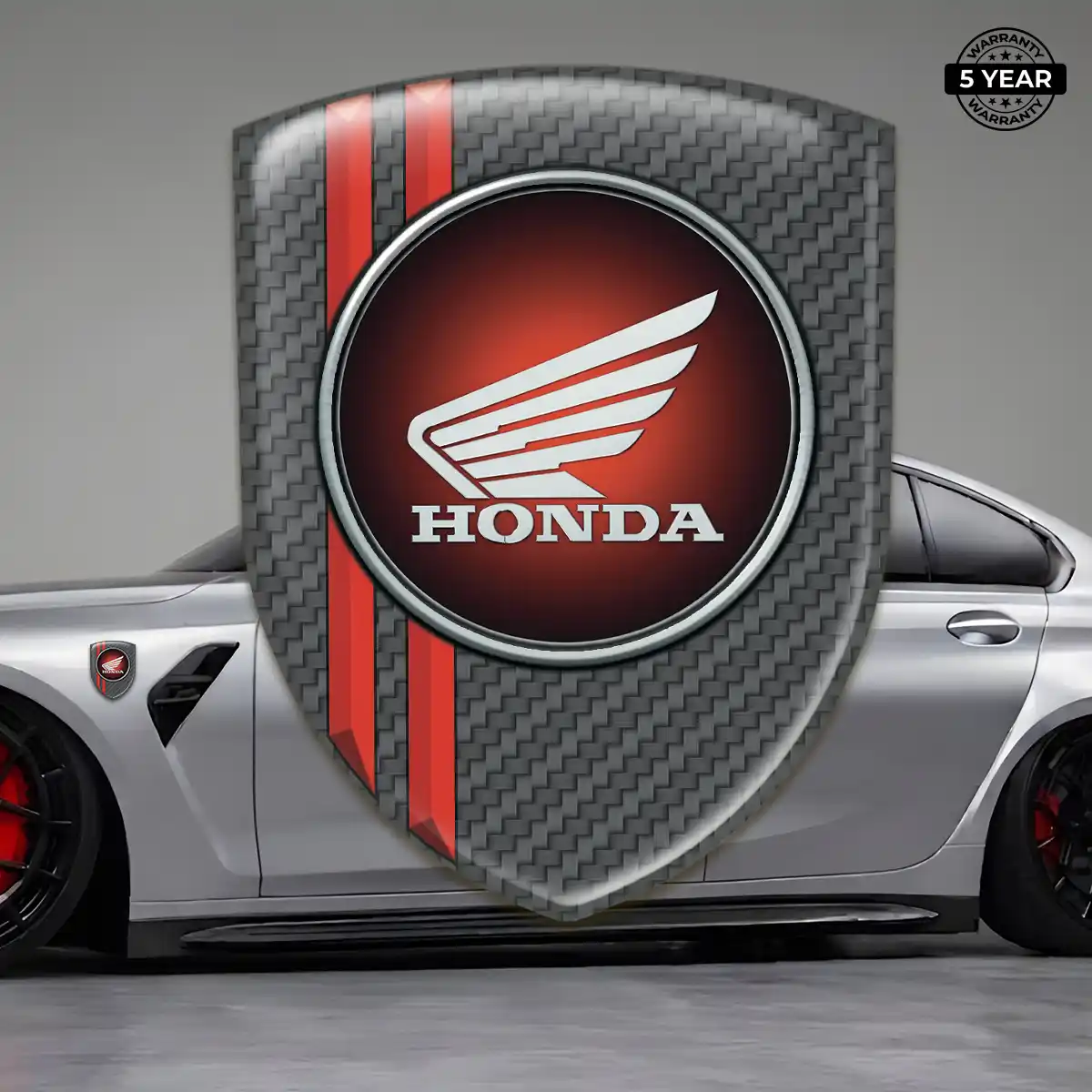 Honda Car Emblem Sticker Refined Design