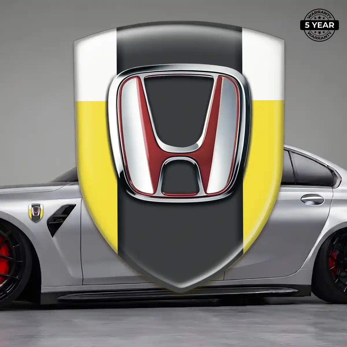 Honda Car Emblem Sticker Signature Grade
