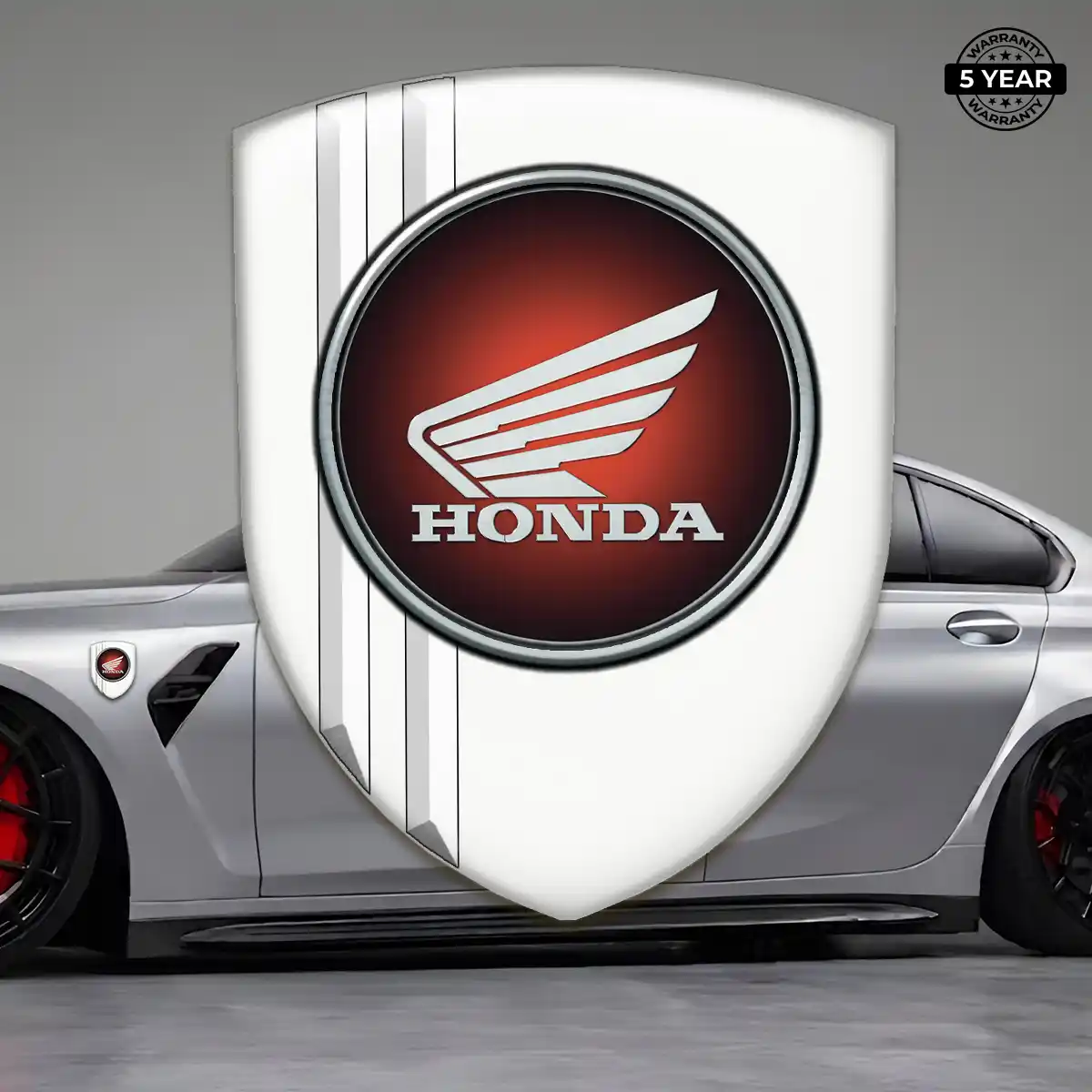 Honda Car Emblem Sticker Sleek Style