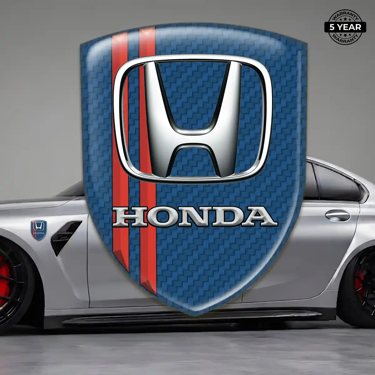 Honda Car Logo Decal Sleek Style