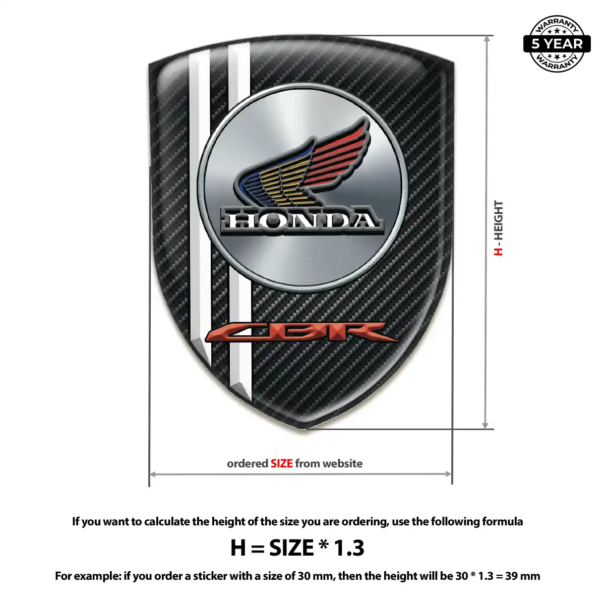 Honda Crest Emblem Interior Luxe