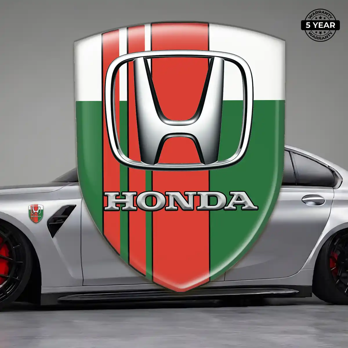 Honda Crest Logo Emblem Cabin Style