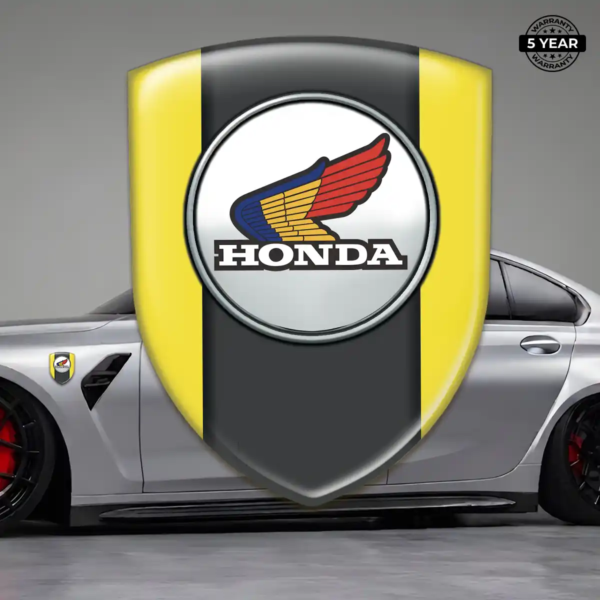 Honda Crest Logo Emblem Sleek Style