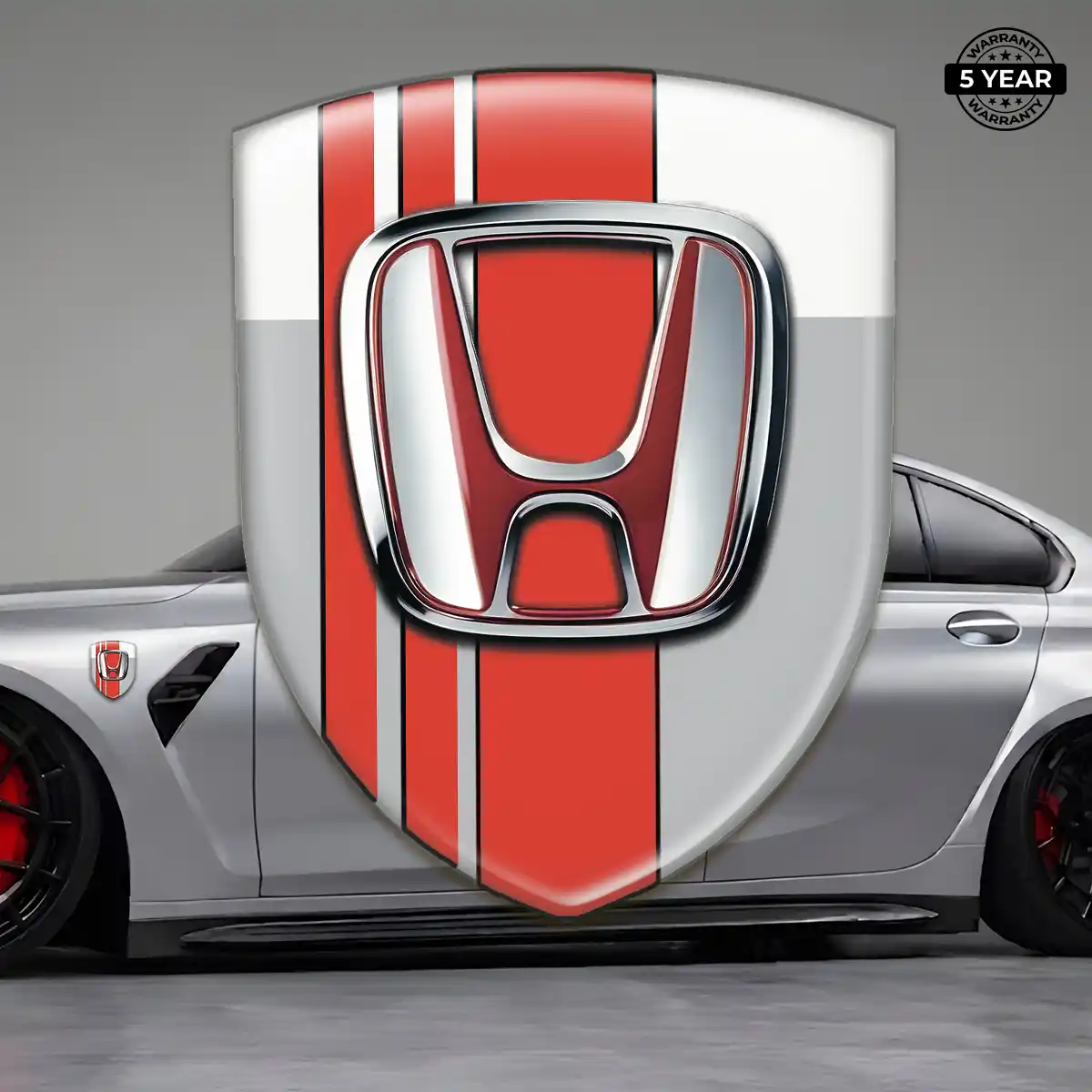 Honda Domed Badge Sleek Style