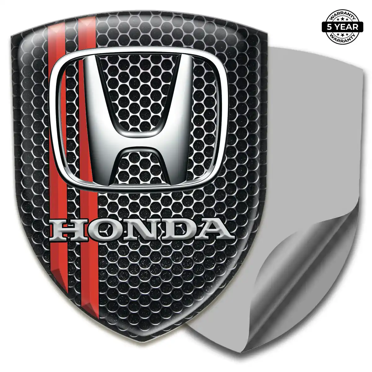 Honda Domed Car Sticker Elite Edition