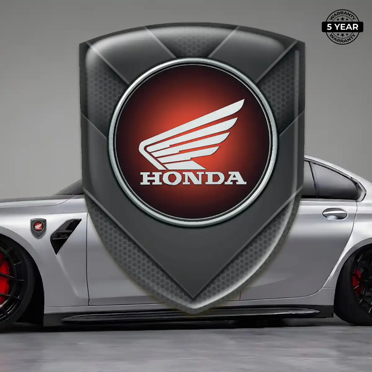Honda Domed Car Sticker Exclusive Series