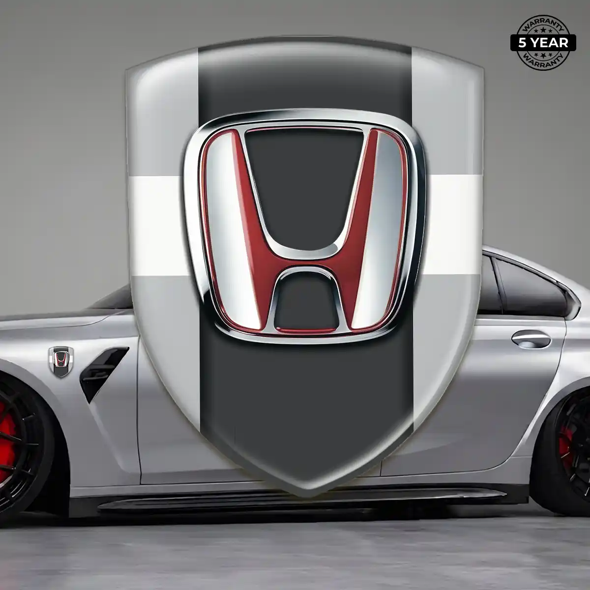 Honda Domed Car Sticker Interior Elegance
