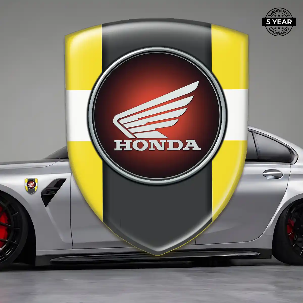 Honda Domed Car Sticker Opulent Line