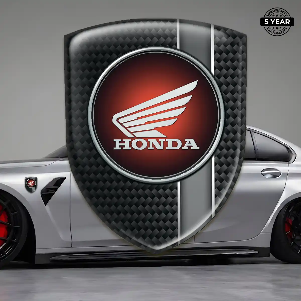 Honda Domed Car Sticker Prestige Line