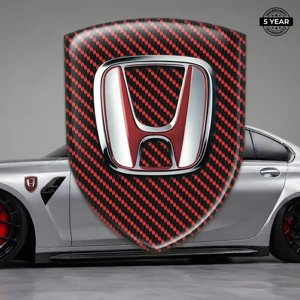 Honda Domed Car Sticker Prime Quality