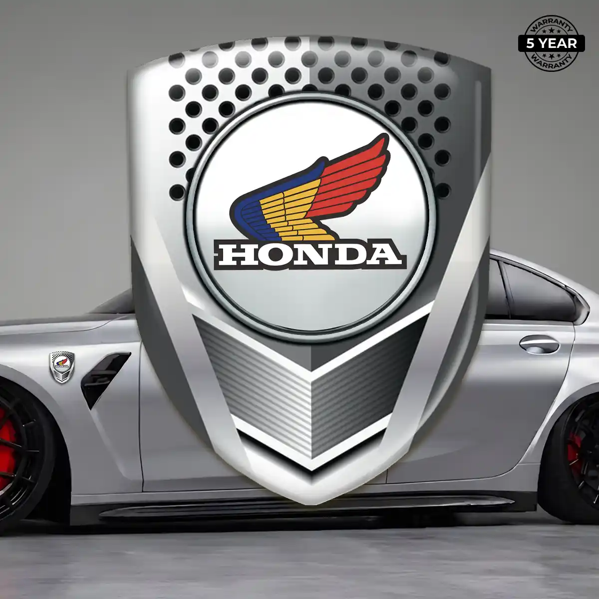 Honda Domed Car Sticker Resin Luxe