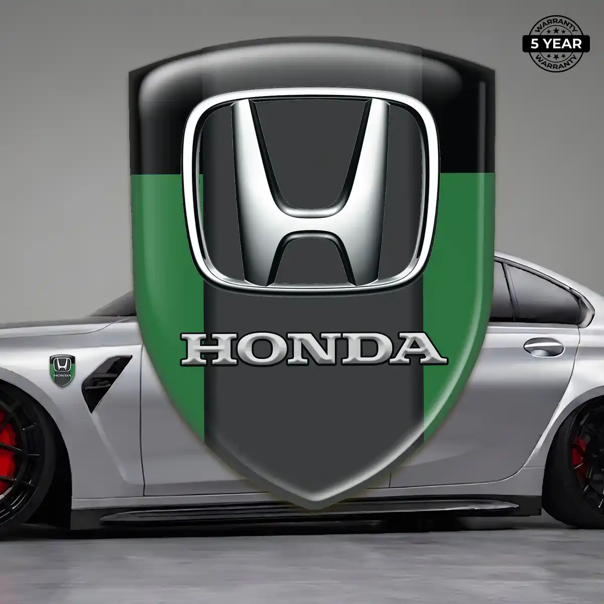 Honda Domed Car Sticker Signature Grade