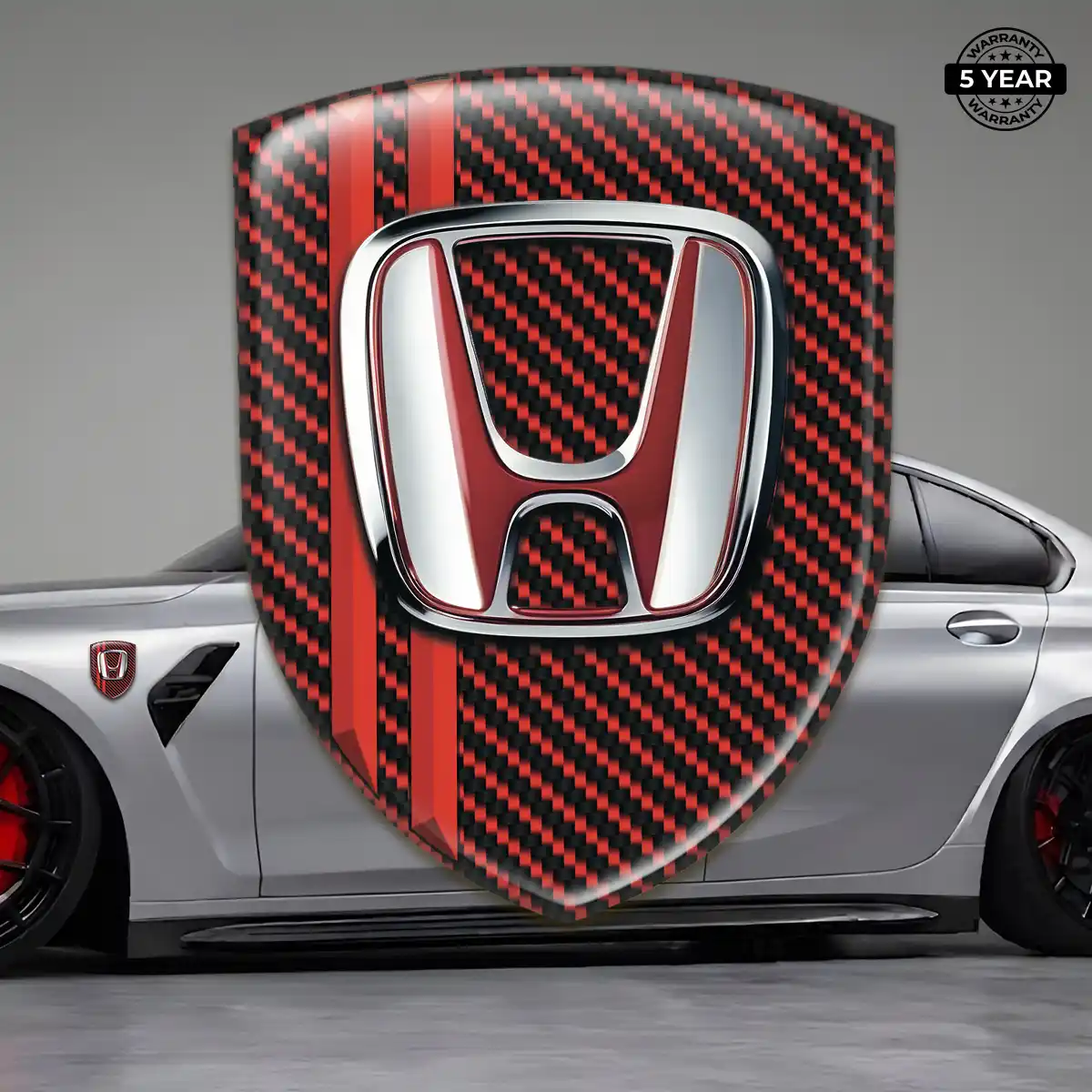Honda Domed Decal Deluxe Edition